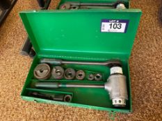 Greenlee 1906SB Ratchet Knockout Punch Set