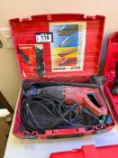 HILTI WSR 1250-PE Electric Reciprocating Saw w/ Case