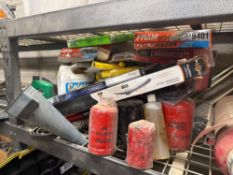Lot of asst. Air filters, Oil Filters, etc.