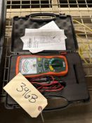 EXTECH Megohmeter 380320 w/ Case, etc.