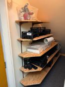 Contents of Room Including File Organizers, Tape, Lamp, etc.