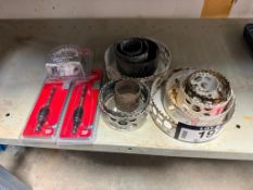 Lot of Asst. Hole Saws and (2) Arbors