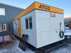 10' X 26' Skidded ATCO Office Trailer