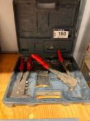 Lot of (2) Hand Rivet Guns and Asst. Rivets