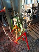 Lot of (5) Asst. Pipe Stands