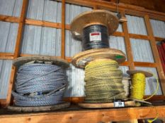 Lot of (4) Asst. Spools of Rope
