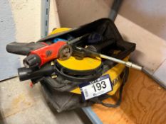 Lot of Asst. Hand Tools Including Torch, Files, Snips, Chalk Line, etc.