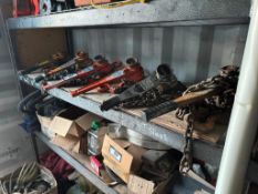 Lot of (6) Asst. Chain Come-Alongs **Must be removed by Dec. 3rd**