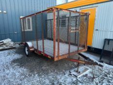 12' X 6.5' Bumper Pull Trailer VIN:OBL