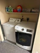 Wash and Dryer w/ Asst. Tide Pods, Linen, etc.