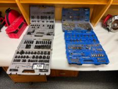 Lot of (4) Asst. Incomplete Socket Sets