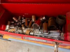 Metal Toolbox of Asst. Sockets