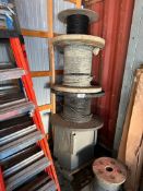 Lot of (3) Spools of Asst. Wire and (1) Transformer