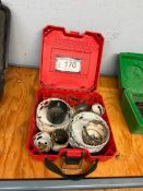 Lot of Asst. Hole Saws w/ Case