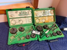 Lot of (2) Asst. Incomplete Knockout Punch Sets