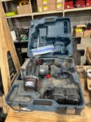 Lot of Bosch Cordless Circular Saw, Flashlight, (1) Battery and Charger