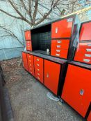 77” X 24” X 73” 22-Compartment Tool Chest w/ Asst. Tools, etc.