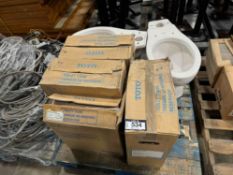 Lot of (2) American Standard Toilet Bases and (4) Toto Toilet Tanks