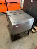 Lot of (2) Silver King Dual Milk Dispensers