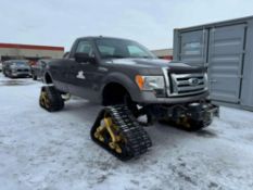 2012 Ford F-150 XLT 4x4 Pick-Up Truck with Mattracks Track Conversion, Vin #:1FTPF1EF7CKD86814