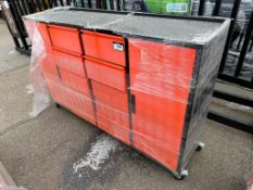 12-Compartment Storage Cabinet