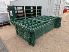 Lot of (56) 10’ X 5’ Steelman Corral Panels