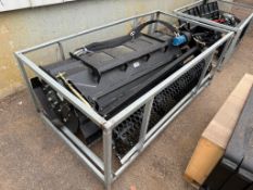 2025 72” Skid Steer Rotary Tiller Attachment