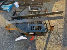 2025 CAPTOK Side-Shift Forks Skid Steer Attachment