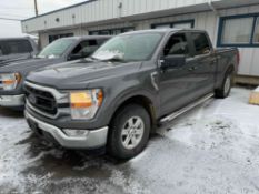 2022 Ford F-150 4x4 Crew Cab Pick-Up Truck, VIN #: 1FTFW1E84NKE46743