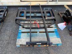 2025 CAPTOK Skid Steer Fork Attachment