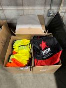 Lot of asst. Ninja Ice Work Gloves, Sling Bags, Wax Paper, Paper Bags, Cups, etc.