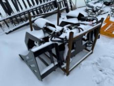 2025 CAPTOK Skid Steer Hollow Wood Grabber