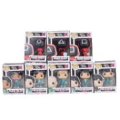 Funko Pop! 8 Squid Game figures