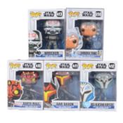 Funko Pop! 5 Star Wars figures