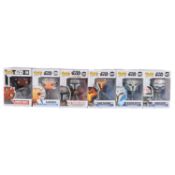 Funko Pop! 6 The Mandalorian figures