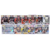 Funko Pop! 12 Assorted Marvel figures and a 2 Pack