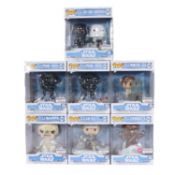 Funko Pop! 7 Star Wars The Empire Streets Echo Base Battle Set figures
