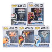 Funko Pop! 5 Star Wars figures