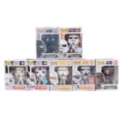 Funko Pop! 7 Star Wars figures