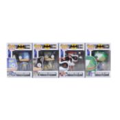 Funko Pop! 4 Patchwork Batman Figures