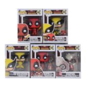 Funko Pop! 5 Deadpool & Wolverine Figures
