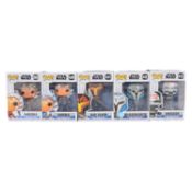 Funko Pop! 5 Star Wars figures