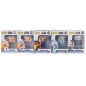 Funko Pop! 5 Star Wars figures