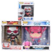 Funko Pop! 2 Marvel 10 inch Figures and An 8 inch Figure