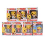 Funko Pop! 7 The Simpsons figures