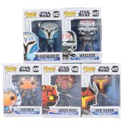 Funko Pop! 5 Star Wars figures