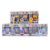Funko Pop! 8 Superhero themed 8-Bit figures