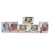 Funko Pop! 6 The Mandalorian figures