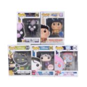 Funko Pop! 5 Disney Themed Figures