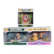 Funko Pop! Pop Moments Baloo & Mowgli and Belle & The Beast and Deluxe King Louie
